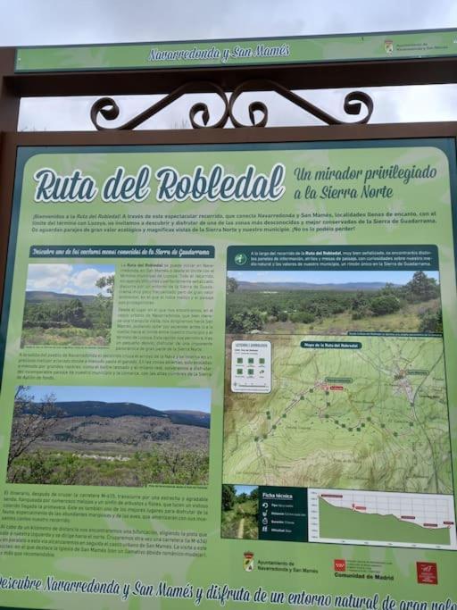 Casita Con Encanto Tranquilidad Villavieja Del Lozoya Wi-Fi En Sierra De Madrid Y A 50 Minutos De Capital Zewnętrze zdjęcie